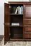 Kommode Sentis 13, Farbe: Dunkelbraun - 117 x 158 x 46 cm (H x B x T)