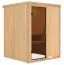 Sauna Sofia 05, 68 mm Wandstärke - 151 x 151 x 198 cm (B x T x H)
