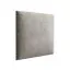Polsterpaneele, 10er Set, Farbe: Grau, Bezug: Velour, Maße: 30 x 30 cm