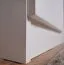 Drehtürenschrank / Kleiderschrank Muros 04, Farbe: Weiß - 222 x 150 x 52 cm (H x B x T)