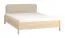Kopfteilpolsterung für Doppelbett Aegir 14 / 15 / 16, Farbe: Beige, Maße: 34 x 145 x 4 cm