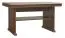 Couchtisch Sentis 21, Farbe: Dunkelbraun - 53 x 125 x 65 cm (H x B x T)