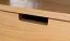 TV-Unterschrank Eiche massiv natur Aurornis 61 - Abmessungen: 84 x 142 x 40 cm (H x B x T)