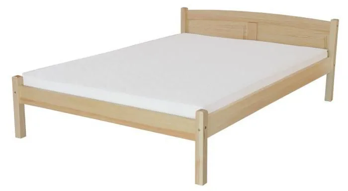 Bett 160 x 200 cm Kiefer Natur Abbildung