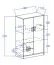 Kinderzimmer - Kommode Fabian 07, Farbe: Eiche Hellbraun / Weiß / Blau - 130 x 80 x 40 cm (H x B x T)