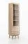 Wohnzimmer - Set A Engordany | 3-teilig | Farbe: Buche | Buche Vollholz massiv | lackiert | 1 Kommode | 1 TV-Schrank | 1 Vitrine