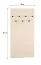 Garderobe Komplett - Set E Petkula, 6-teilig, mit modernen Lamellen Design, Farbe: Beige hell, Soft-Close Funktion, ABS-Kantenschutz