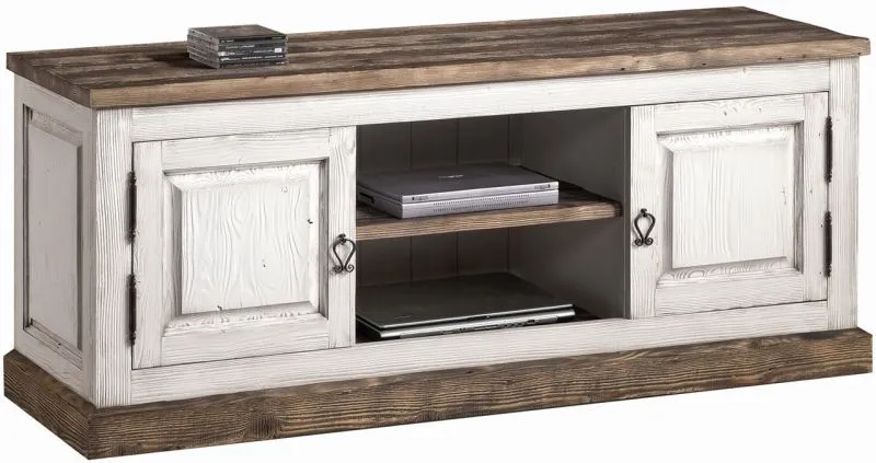 TV-Schrank "Kilkis" Kiefer altweiß 17 - 60 x 144 x 47 cm (H x B x T)
