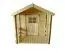 Kinderspielhaus Lucky Park - 1,75 x 1,30 Meter aus 19 mm Blockbohlen