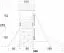Spielturm PZ38, inkl. Wellenrutsche, Doppelschaukel-Anbau, Sandkasten und Kletterwand, 278 x 346 cm, Kinderspielturm, Kletterturm