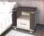 Nachtkommode Aitape 13, Farbe: Sonoma Eiche dunkel / Sonoma Eiche hell - Abmessungen: 43 x 50 x 40 cm (H x B x T)