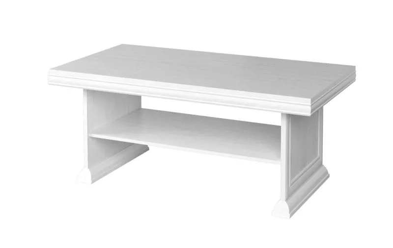 Couchtisch Farbe: Weiß 53x125x65 cm Abbildung