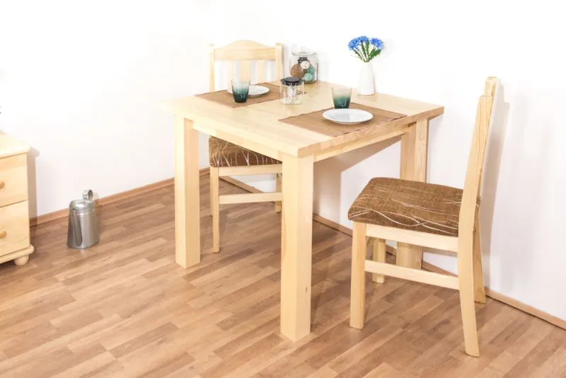 Holztisch 90x90