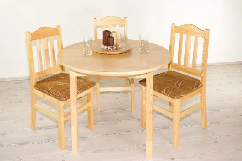 Tisch rund Kiefer 100 cm