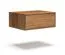 Hängende Nachtkommode | Massivholz | Eichenholz geölt | Push-to-open Funktion | 1 Schublade | 50 x 39 x 19 cm | Soft-Close Funktion