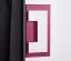 Kinderzimmer - Drehtürenschrank / Kleiderschrank Fabian 01, Farbe: Eiche Hellbraun / Weiß / Rosa - 190 x 80 x 50 cm (H x B x T)