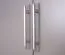 Schmaler Kleiderschrank Hannut 39, Farbe: Anthrazit - Abmessungen: 190 x 100 x 56 cm (H x B x T)