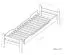 Kinderzimmer-Bett 90 x 200 cm | inkl. Stauraum / 2 Schubladen | Massivholz: Buche | Natur Lackiert | inkl. Lattenrost Abbildung