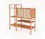 Regal Wellsford 38 Kernbuche massiv geölt - Abmessungen: 123 x 120 x 46 cm (H x B x T)