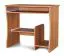 Schreibtisch Banjaran 07, Farbe: Erle - Abmessungen: 76 x 82 x 59 cm (H x B x T)