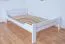 Jugendbett "Easy Premium Line" K4/1, 140 x 200 cm Buche Vollholz massiv weiß lackiert