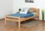 Einzelbett / Gästebett "Easy Premium Line" K1/ Voll, 90 x 190 cm Buche Vollholz massiv Natur