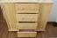 Kommode Massivholz 042 - Abmessung 100 x 118 x 42 cm (H x B x T)
