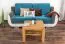 Couchtisch Wooden Nature 420 Eiche massiv - 65 x 65 x 45 cm (B x T x H)