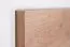 Garderobe Pandrup 07, Farbe: Eiche - Abmessungen: 145 x 35 x 2 cm (H x B x T)