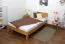Bett 120 x 200 cm Eiche geölt Abbildung