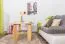 Sofatisch Kaffeetisch Couchtisch Kiefer Massivholz Farbe: Natur 60x110x75 cm Abbildung