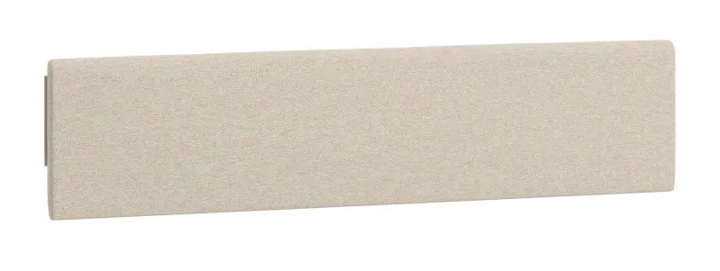 Kopfteilpolsterung für Doppelbett Aegir 14 / 15 / 16, Farbe: Beige, Maße: 34 x 145 x 4 cm