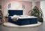Boxspringbett mit modernen Design Pirin 74, Farbe: Blau - Liegefläche: 180 x 200 cm (B x L)