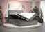 Boxspringbett mit modernen Design Pirin 30, Farbe: Blau - Liegefläche: 180 x 200 cm (B x L)