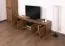TV-Unterschrank Selun 12, Farbe: Eiche Dunkelbraun - Abmessungen: 47 x 170 x 43 cm (H x B x T)