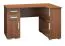 Schreibtisch Rosario 53, Farbe: Nuss- 76 x 119 x 53 cm (H x B x T)