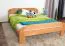 Doppelbett / Gästebett Wooden Nature 140 Buche massiv Natur, inkl. Lattenrost - 160 x 200 cm (B x L)