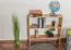 Regal "Easy Möbel" S06, Buche Vollholz massiv Natur - 69 x 74 x 20 cm (H x B x T)