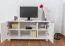 TV-Lowboard Massivholz Farbe: Weiß 55x118x47 cm 