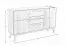 Schlafzimmer - Set B Engordany | 5-teilig | Farbe: Buche | Buche Vollholz massiv | lackiert | 2 Nachtkommode | 1 Doppelbett mit hohen Kopfteil | 1 Kommode | 1 Kleiderschrank