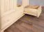 Kiefer Kleiderschrank 120 cm Breite
