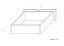 Bett mit Stauraum
