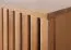 Kommode Slatina 11, Farbe: Eiche / Schwarz, teilmassiv - Abmessungen: 71 x 91 x 45 cm (H x B x T)