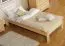 Kiefer Futonbett 120 x 200 cm Natur Abbildung