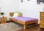 Bett 100 x 200 cm Eiche geölt Abbildung