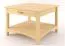 Beistelltisch Couchtisch Kiefer massiv Natur 51x60x60 cm Abbildung