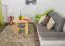Sofatisch Kaffeetisch Couchtisch Kiefer Massivholz Farbe: Natur 60x65x65 cm Abbildung