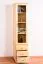 Vitrine Massivholz Breite 45 cm