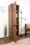 Drehtürenschrank / Kleiderschrank Selun 06, Farbe: Eiche Dunkelbraun - Abmessungen: 196 x 50 x 43 cm (H x B x T)