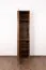 Drehtürenschrank / Kleiderschrank Selun 06, Farbe: Eiche Dunkelbraun - Abmessungen: 196 x 50 x 43 cm (H x B x T)